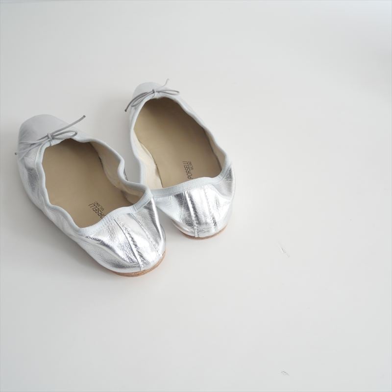 【未使用タグ有】A.P.C. BALLERINE PORSELLI　22.5 BALLERINE PORSELLI（バレエシューズ）｜A.P.C.（アーペーセー