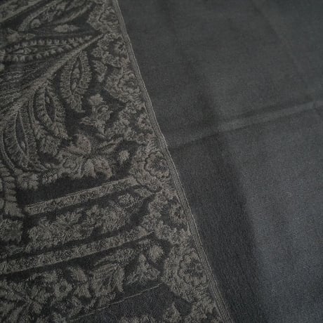 2026・人気完売品 DEUXIEME CLASSE別注 PETRUSSE JACQUARD STOLE BLK 26096510000910 2606-0146
