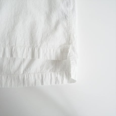 2023AW / FIRMUM / 40/1オーガニックコットン・強撚ウェザービッグスリーブシャツ / FR0102SF / 2410-2088