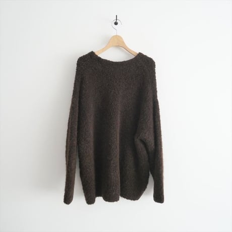 2022AW / 未使用 / DEUXIEME CLASSE / Vello Big カーディガン / 22080500810030 / 2404-0548