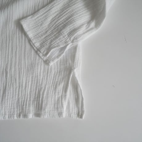 SLOBE IENA / ガーゼ 2WAYブラウス / 24051912602020 / 2408-0935