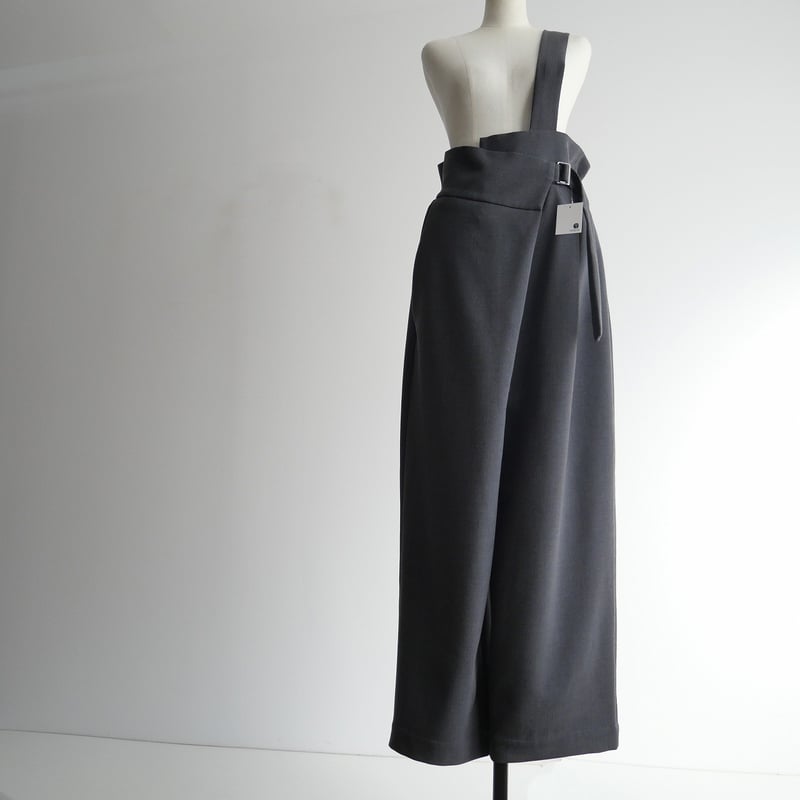 2023 / ENFOLD / ONE-SHOULDER SARROUEL-TROUSERS ...