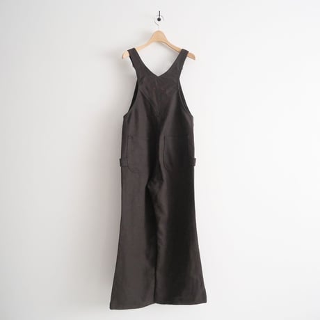 2022 / DELIY / LINEN CANVAS FLARE OVERALLS / 22030230001630 / FRAMeWORK購入品 / 2308-1115