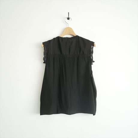 2025SS / DEUXIEME CLASSE同型お取扱い / PROVOKE / embroidery Nosleeve blouse / PV-030057 / 2509-0165