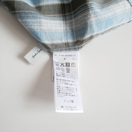2025 / モデル垣内彩未さんコラボ / SPICK&SPAN / 2WAY開襟シャツ / 25050200405030 / 2512-1135