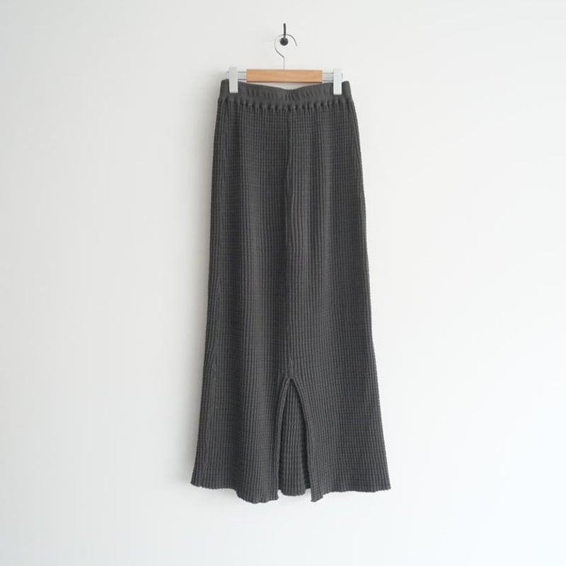 美品☆2025SS FRAMeWORKワッフルストレートスカート 美品☆2025SS FRAMeWORKワッフルストレートスカート