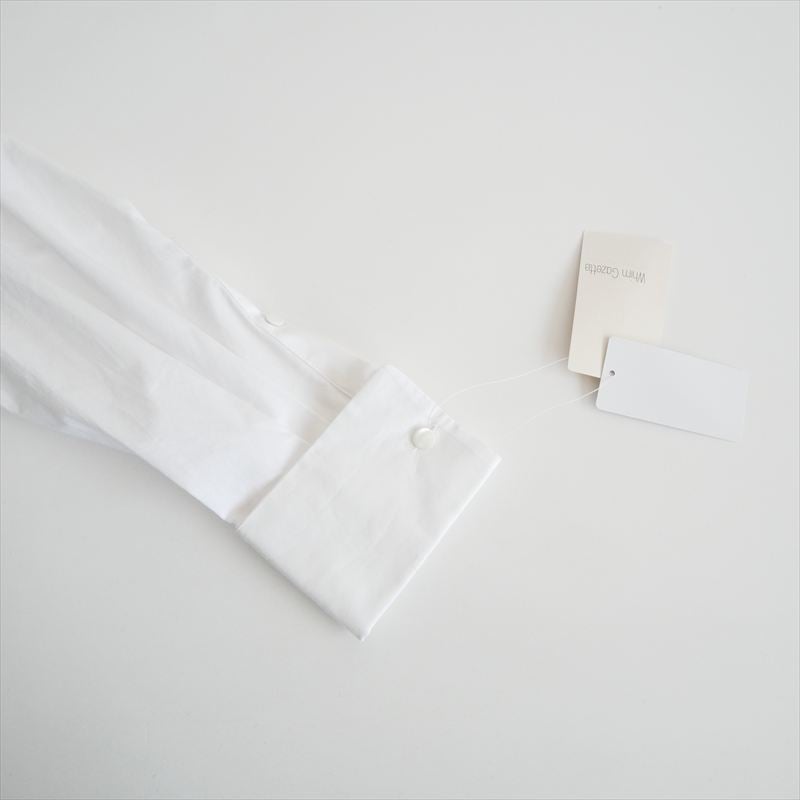 2025AW / Whim Gazette / ブロードオフショルダーブラウス / WGZ10