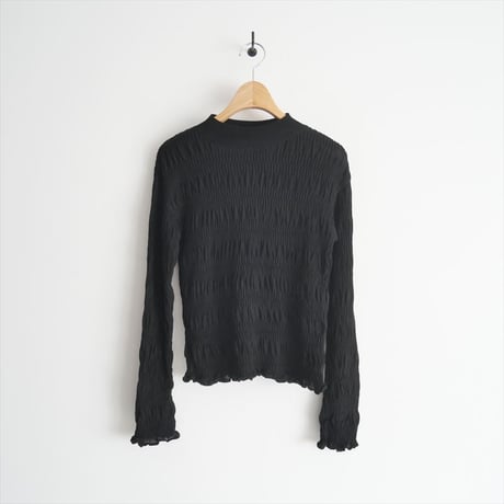 2023AW / DEUXIEME CLASSE / SHEERRING ハイネック プルオーバー / 23080500424030 / 2412-0108