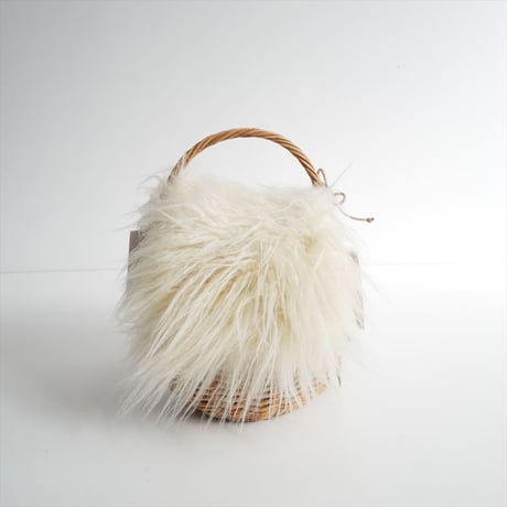 2024AW / 未使用 / SLOBE IENA購入品 / BAGMATI / ファーカゴバッグ / 24092913001230 / 2502-0254