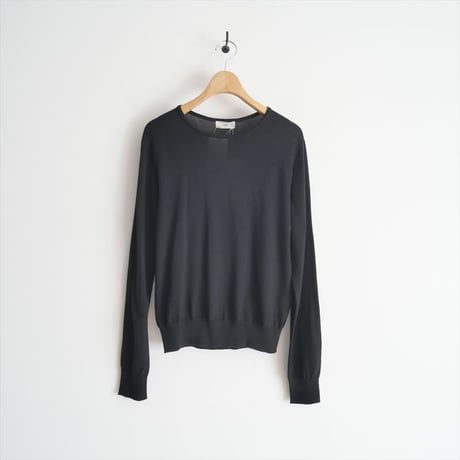 2024SS / 未使用 / IENA / コットンシルククルーネックプルオーバー / 24080900316010 / 2411-1707