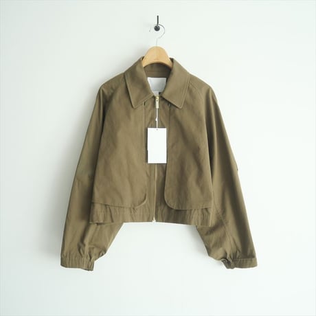 2024・人気完売品 / 未使用 / Mame Kurogouchi / Organic Cotton Twill Short Jacket / MM24FW-JK034 / 2503-0594