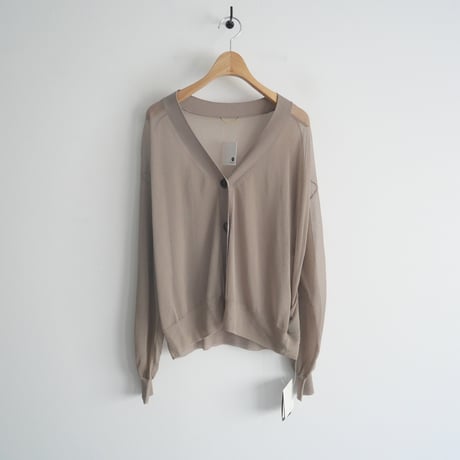 2023SS / 未使用 / L'Appartement / Sheer Cardigan / 23080560401210 / 2311-0775