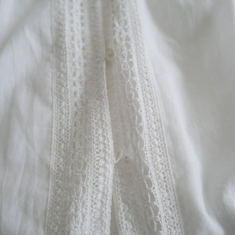 Khadi and Co　カディ＆コー　レースジレ 袖オーガンジー切替ニットカーディガン [C7023] - レディース