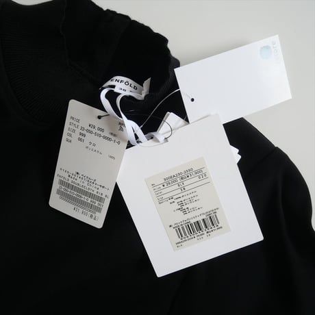 2022 / 未使用 / DEUXIEME CLASSE購入品 / ENFOLD / DOUBLECLOTH リブブラウス / 22050510000010 / 2504-0550