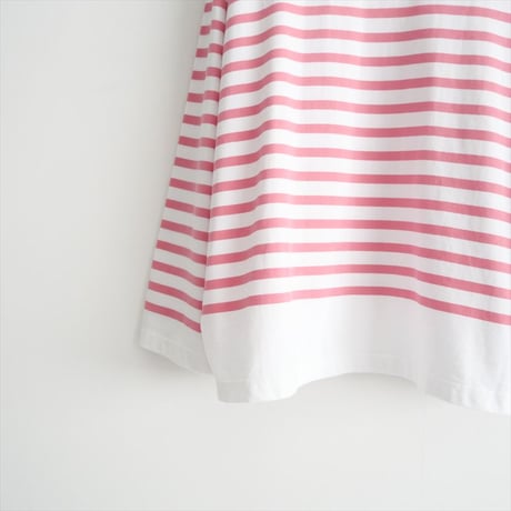2023SS / nest Robe / Cotton Jersey Stripe Basque Shirt / 01231-1003 / 2404-2081