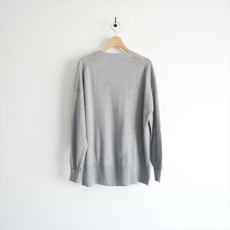 2024AW / SPICK&SPAN / 18G Vネックカーディガン / 24080200517030 / 2504-0450