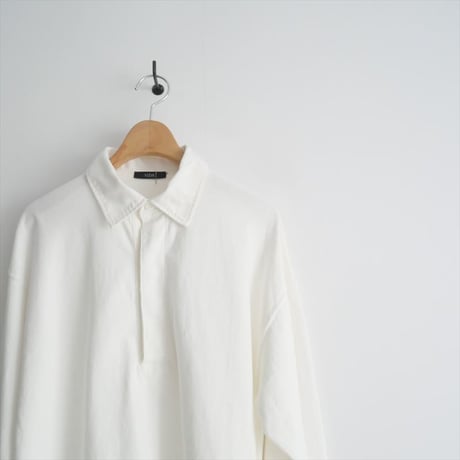 2024SS / YLEVE / PIGMENT DYE OPEN END COTTON RUGGER P/O / 1684166015 / 2410-0889