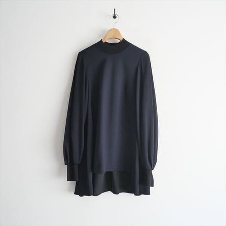 2022SS / 未使用 / DEUXIEME CLASSE購入品 / ENFOLD / DOUBLECLOTH リブブラウス / 300EA230-2550 / 2404-0547