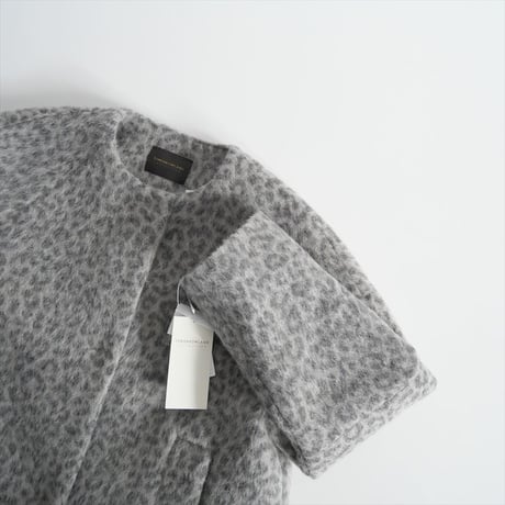 2024AW / 未使用 / TOMORROWLAND collection / アニマルシャギー ノーカラーコクーンコート / 13084408302 / 2501-0262