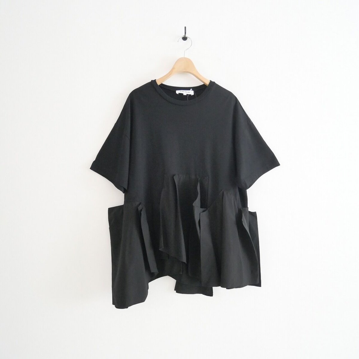 2022SS / ENFOLD / シルケット天竺 コンビフレアT SHIRT / 220