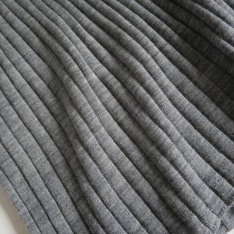 〇2024AW / conte / リブ タートルネックニット / 8513-199-0002 / 2510-0837