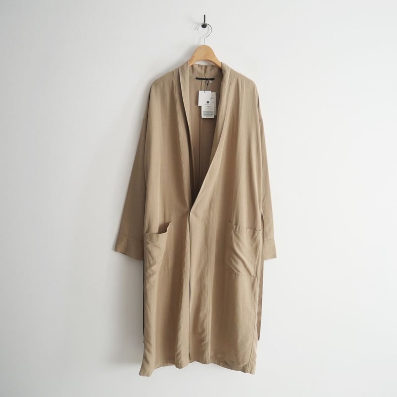 AP STUDIO SHIRT GOWN ベージュ ロングガウン 羽織　リネン AP STUDIO SHIRT GOWN ベージュ ロングガウン 羽織リネン