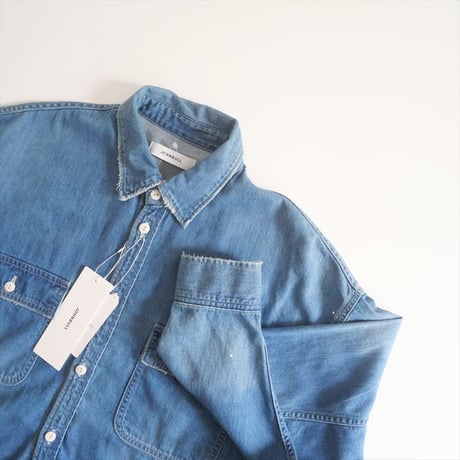 2025・人気完売品 / 未使用 / AP STUDIO購入品 / JOHNBULL / デニムクロップドシャツ / 25050587000010 / 2506-1038