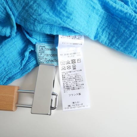 人気完売品 / Plage別注 / LES ATELIERS FRANCAIS DE CONFECTION / 2WAY ブラウス / 23051923000130 / 2410-0686