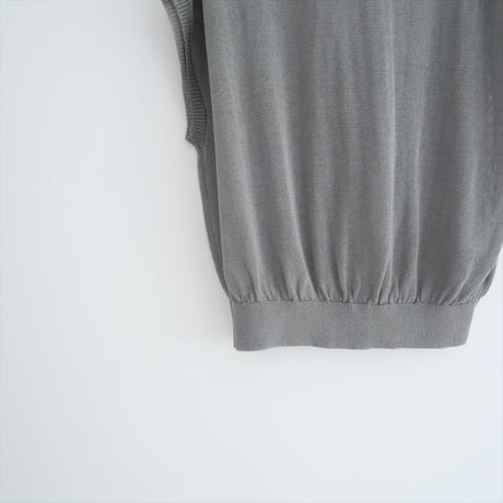 2025SS / Cloth＆Cross / Straw Yarn Wide Knit Pullover / 2508-1050