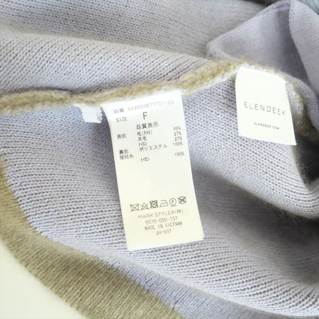 2022AW / ELENDEEK  / RACOON MIX WCD / 512252627701 / 2407-0052