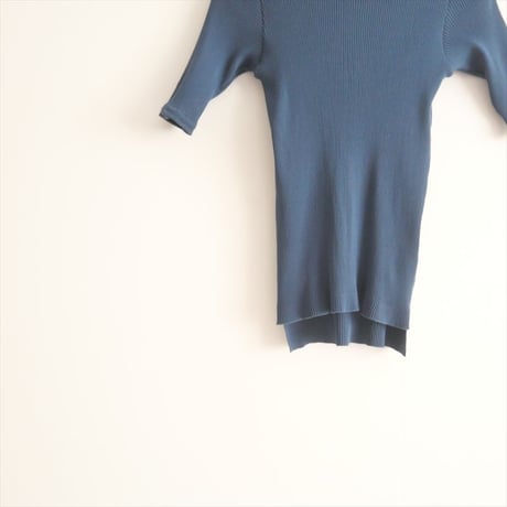 2025SS今季 / AURALEE / GIZA HIGH GAUGE RIB KNIT TEE / A00T02HR / 2507-0030