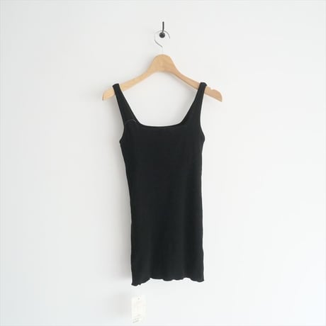 2024SS・人気完売品 / 未使用 / Whim Gazette / カップツキRIBタンクトップ / WGZ1041306A0009 / 2412-0776