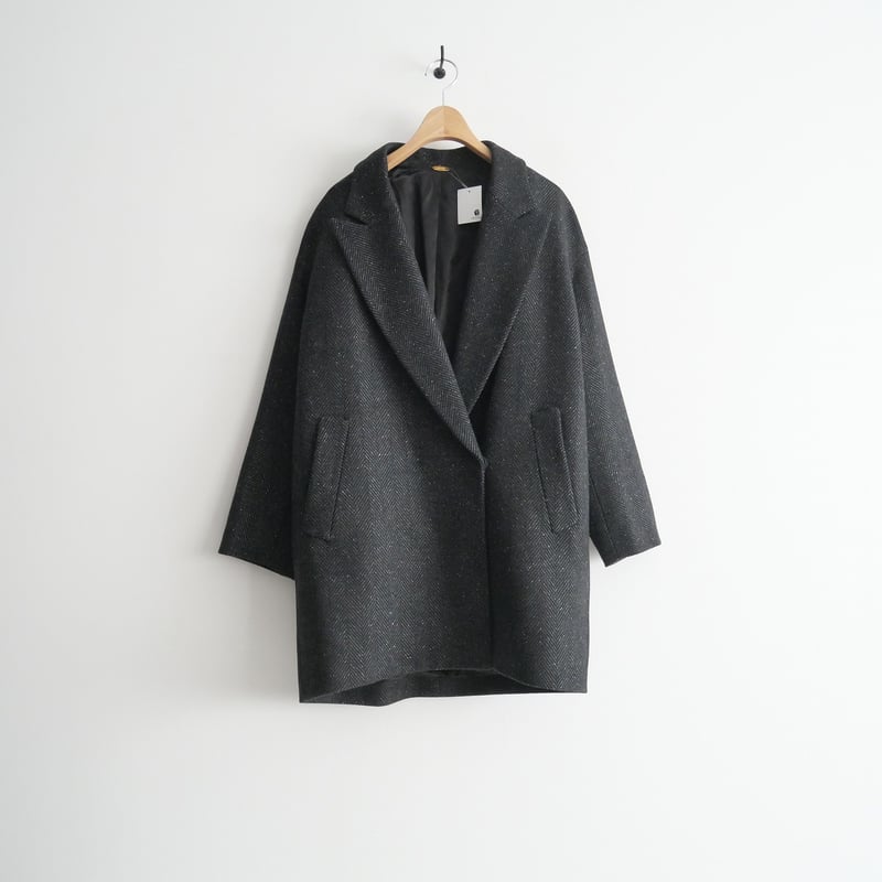 2021 / DEUXIEME CLASSE / ネップツイード ハーフコート / 21020 2021 / DEUXIEME CLASSE / ネップツイード ハーフコート / 21020