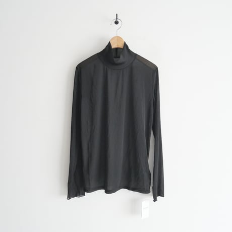2022 / 未使用 / NOBLE / シアースキニーハイネックTOPS / 22070240101340 / 2403-0481