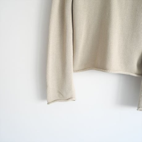 2024SS・人気完売品 / L'Appartement / Cotton 3G Vneck Knit / 24080560211010 / 2411-1197