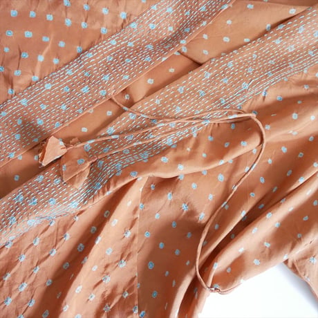 2025SS 未使用 TOWAVASE silk robe Bonbon 25-0005S 2606-0139