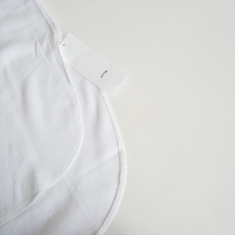 未使用 / BEAUTY&YOUTH購入品 / ATON / ラウンドヘムロングスリーブ