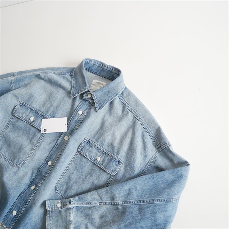 継続販売品 / Whim Gazette / デニムシャツ / WGZ1041104A0009