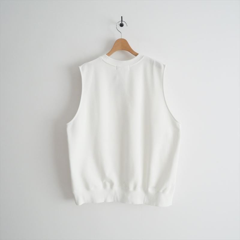 今期 AP STUDIO スウェットベスト ホワイト