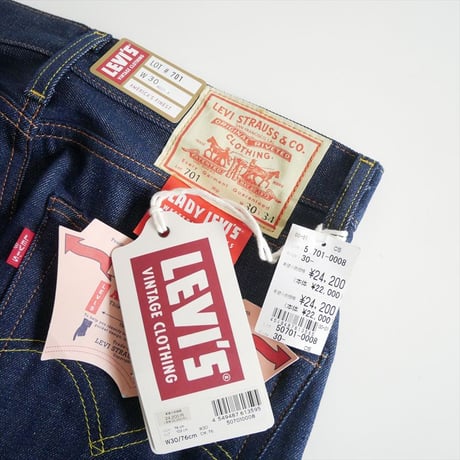 継続販売品 / 未使用 / LEVI'S VINTAGE CLOTHING  / 1950'S 701 ジーンズ / 2603-0233