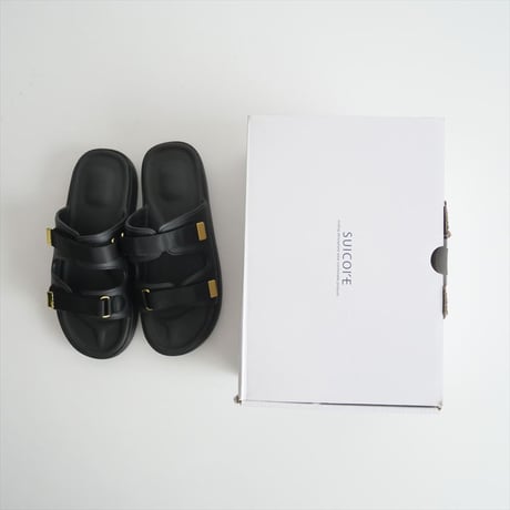 2021 / 未使用 / DEUXIEME CLASSE別注 / SUICOKE / グログラン ダブルストラップサンダル / 21093510005130 / 2405-0483