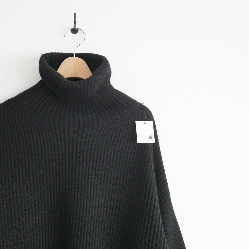 2021AW】NOBLE エクストラファインメリノビッグタートル