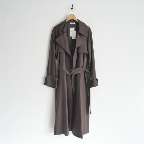 2022 / 未使用 / DEUXIEME CLASSE / Linen Trench コート / 2400-0437