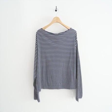2024 / 未使用 / DEUXIEME CLASSE / Sheer ボーダー プルオーバー / 24070500417010 / 2409-0767