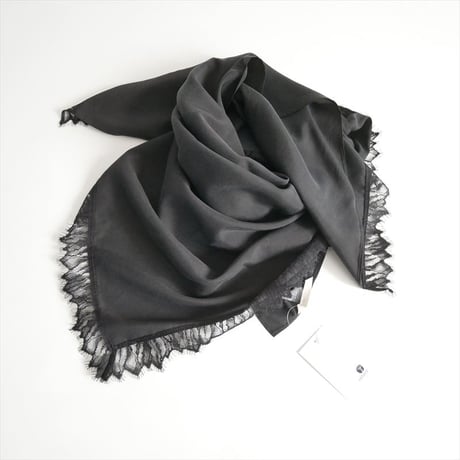 2026SS今季 Plage Silk mix lace ストール 2606-0431