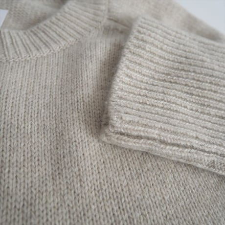 2022AW / DEUXIEME CLASSE / Fiocco クルーネック セーター / 22080500805030 / 2411-0284