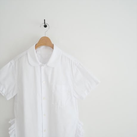 2024SS今季 / tao COMME des GARCONS / フリル丸襟シャツ / 2407-0409