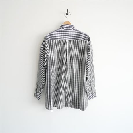 継続販売品 / TICCA / スクエアビッグシャツ ギンガム / TBCA-101 / 2603-0868