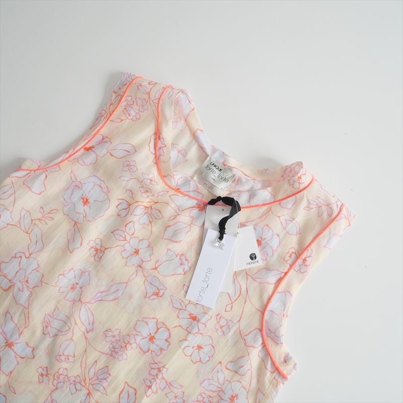 Ron Herman別注品 / forte forte / コットンシルクフラワープリントブラ