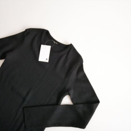 2023AW / Y’s / ROUND NECK LONG SLEEVE T-SHIRT / YJ-T19-160 / 2511-1385